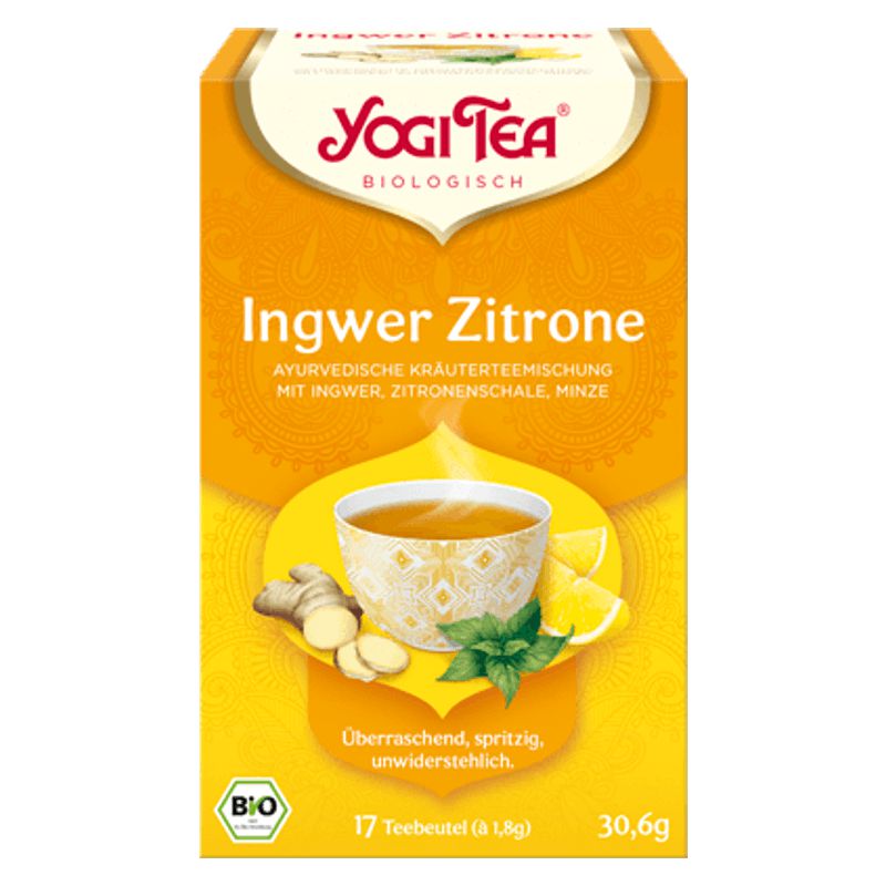 Yogi Tea Ingwer Zitrone 17 Beutel