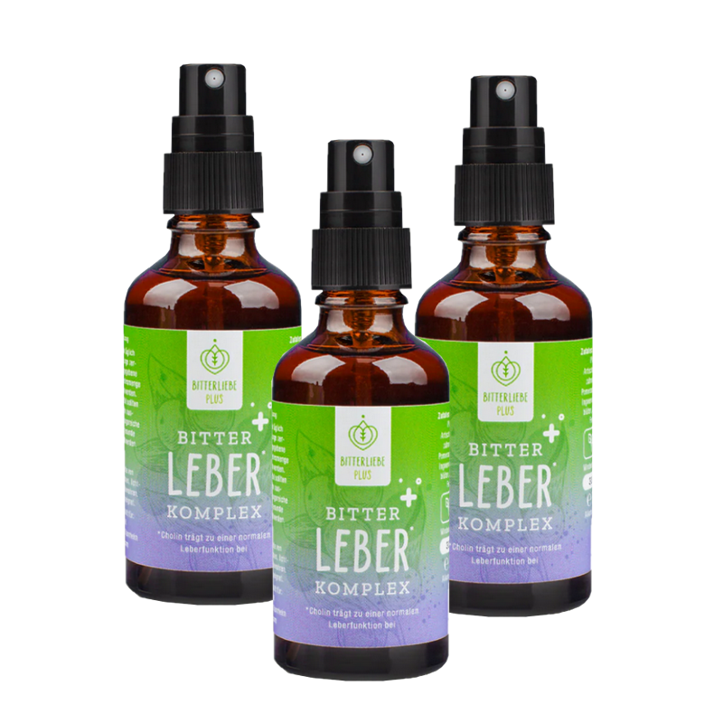 Bitterliebe Leber Komplex Spray 3 x 50 ml