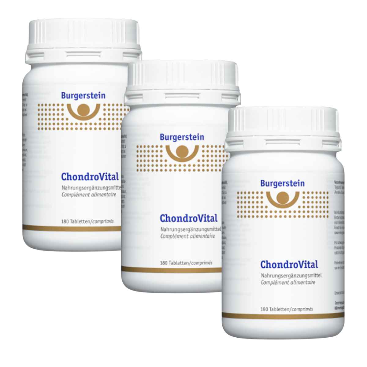 Burgerstein ChondroVital Tabletten Dose 3x 180 Stück