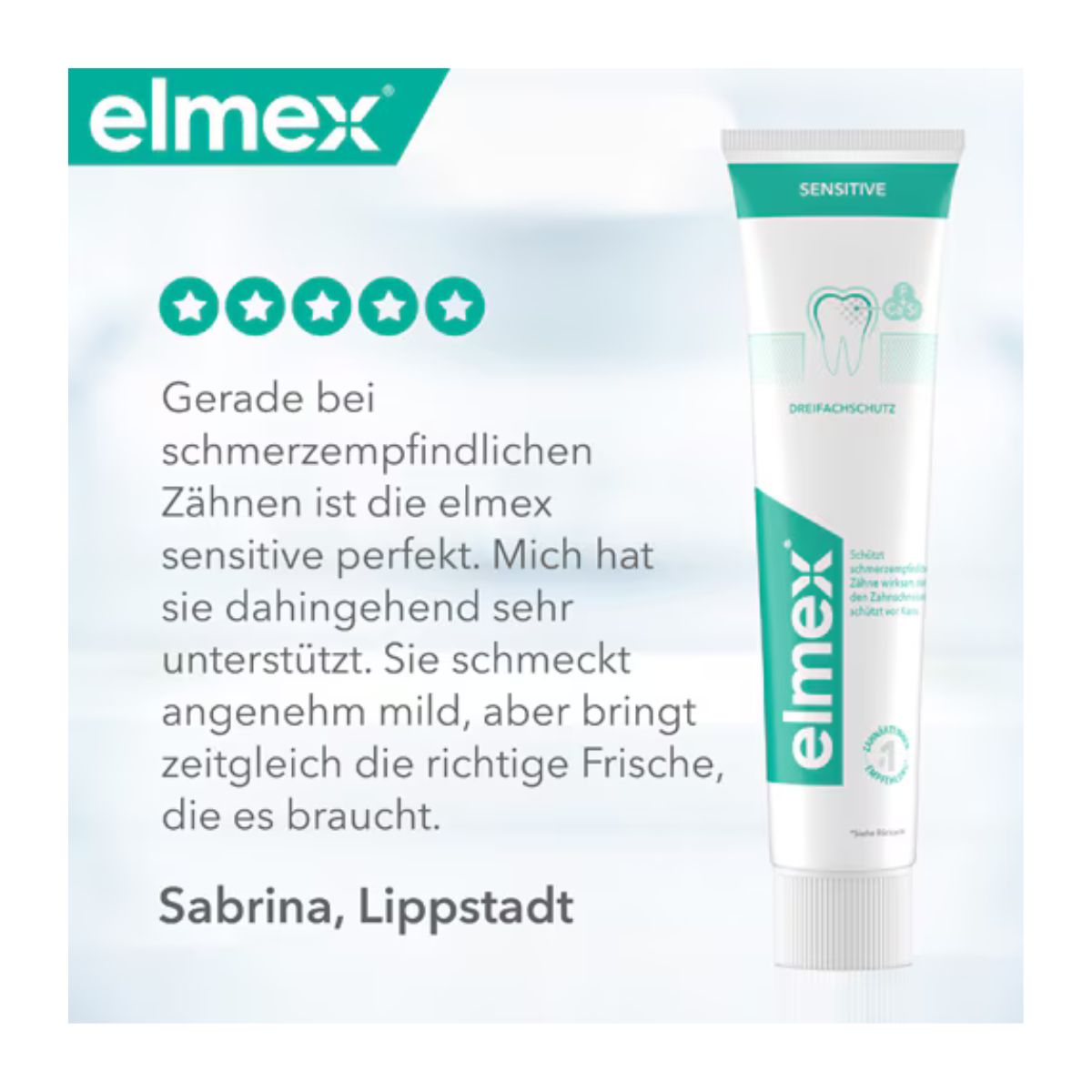 ELMEX Sensitive Zahnpasta Tube 75 ml