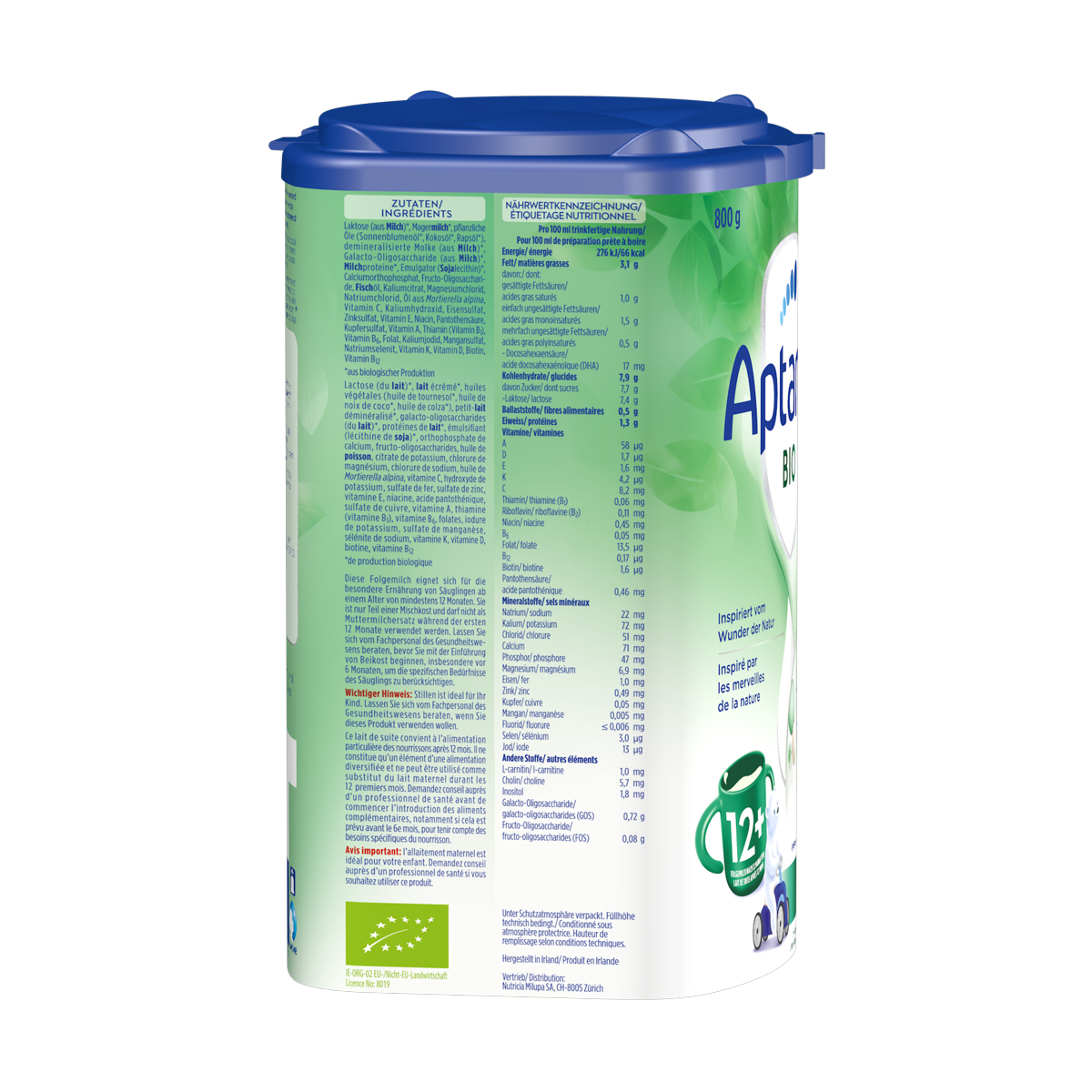 APTAMIL Bio Junior 12+ Dose 800 g