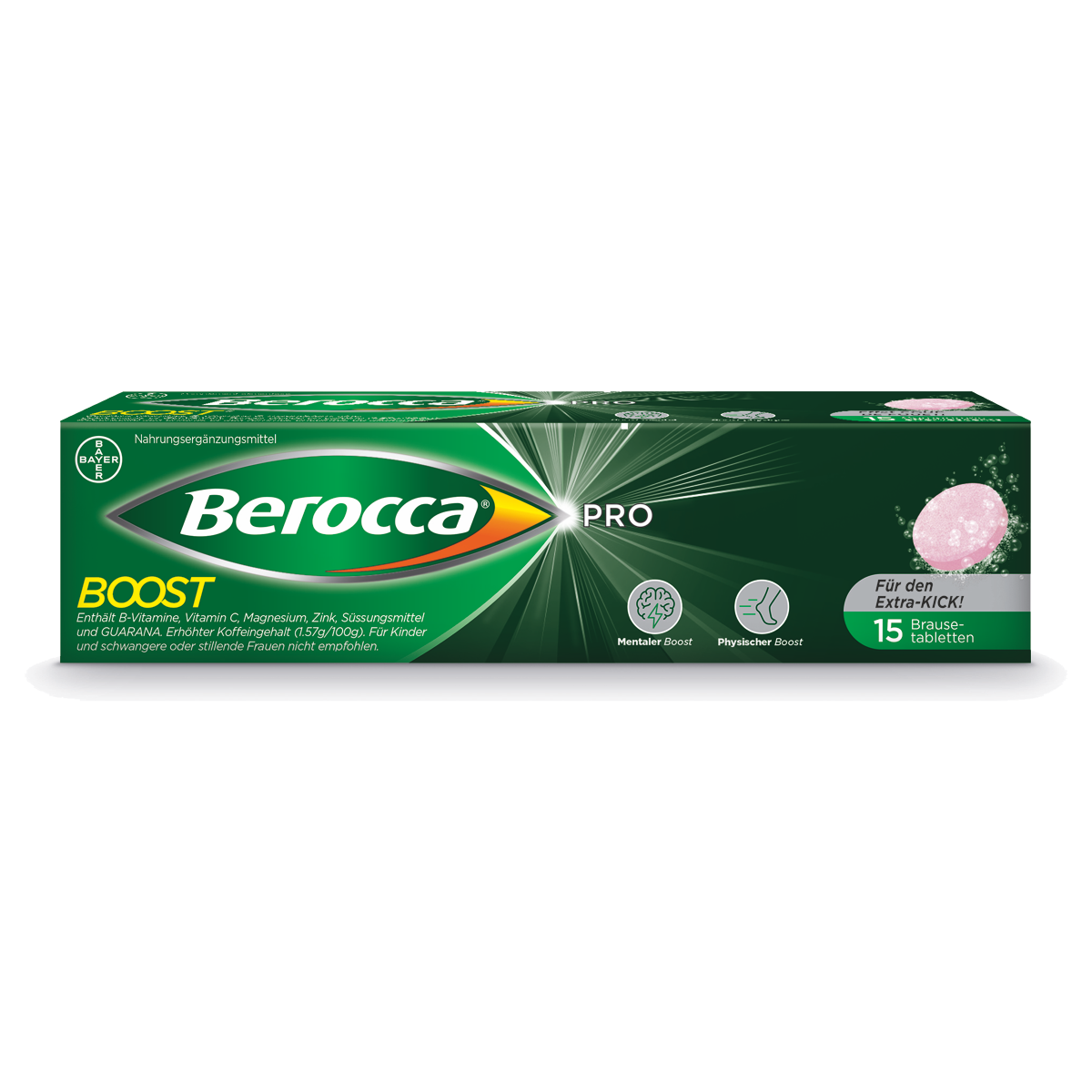 Berocca Pro Boost Brausetabletten 15 Stück