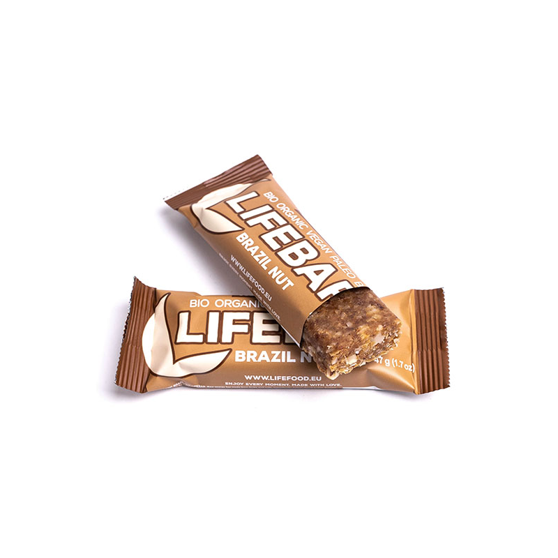 Lifefood Bio Lifebar Brazil Nut Energieriegel 47 g