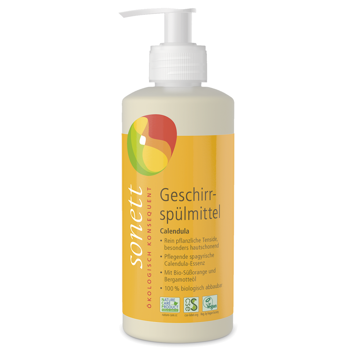 Sonett Geschirrspülmittel Calendula Dispenser 300 ml