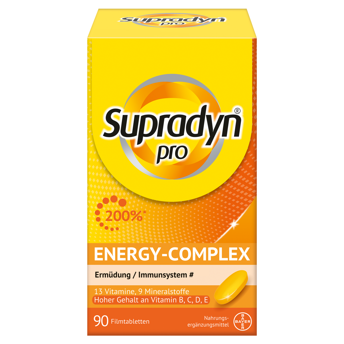 Supradyn pro energy-complex Filmtabletten Dose 90 Stück