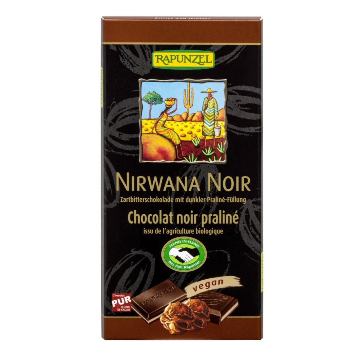 Rapunzel Schokolade Nirwana Noir 100 g