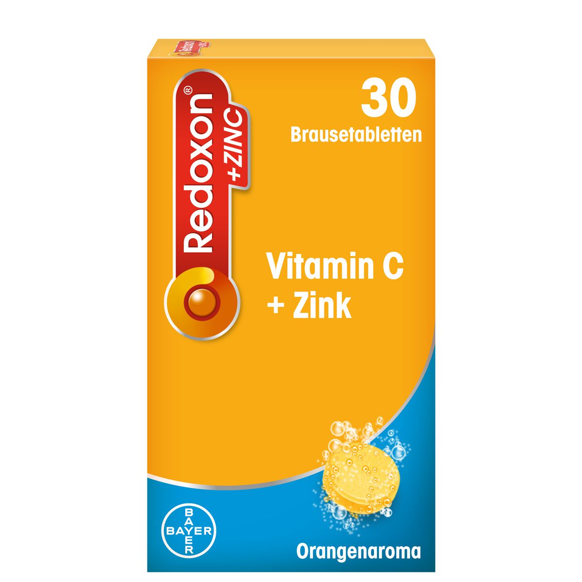 Redoxon Vitamin C + Zink 30 Brausetabletten