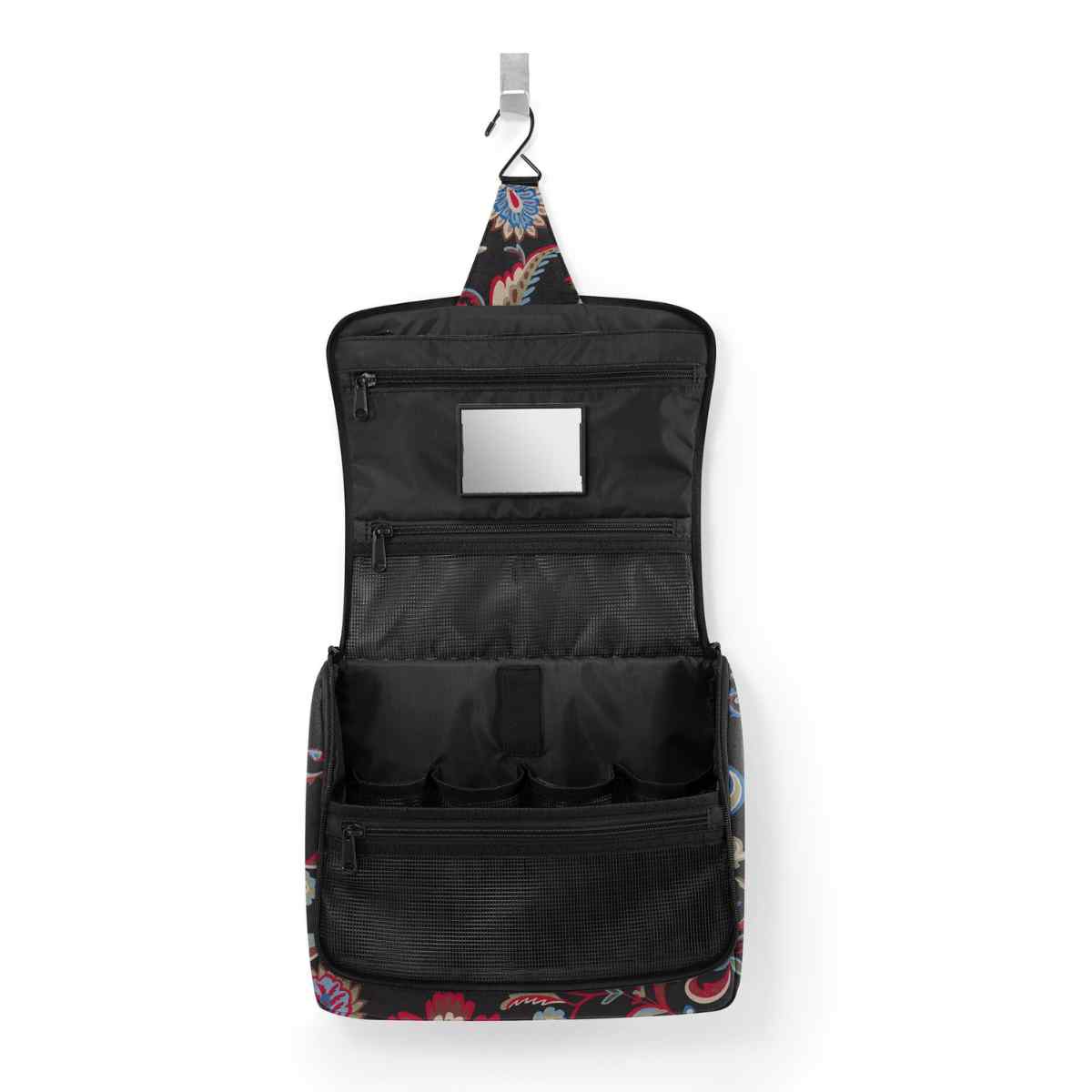 Reisenthel toiletbag XL paisley black