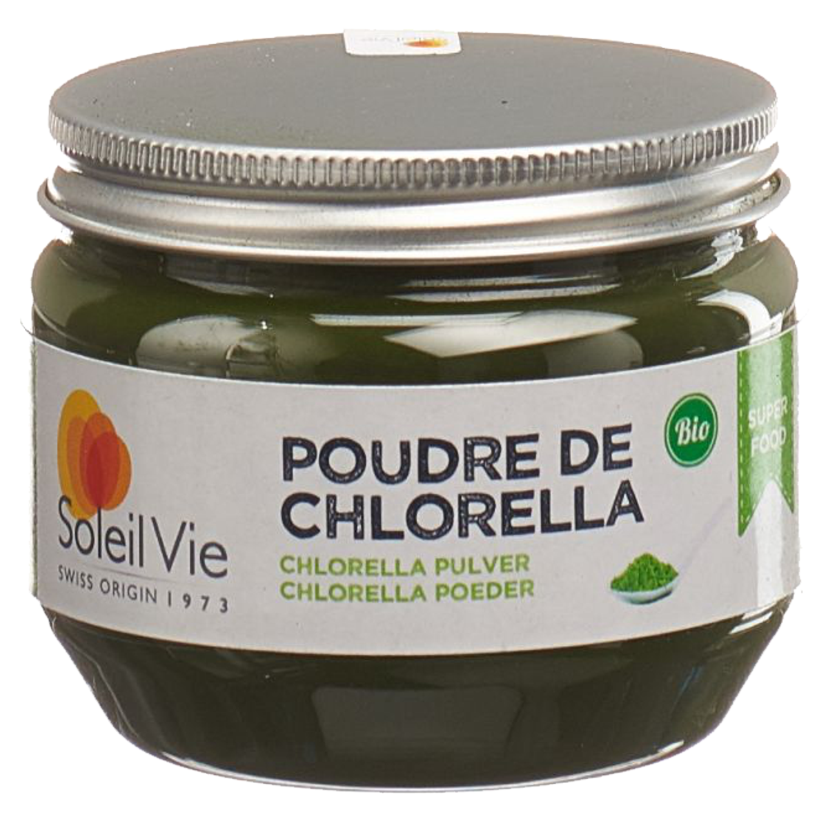 Soleil Vie Chlorella Pulver Bio Dose 120 g