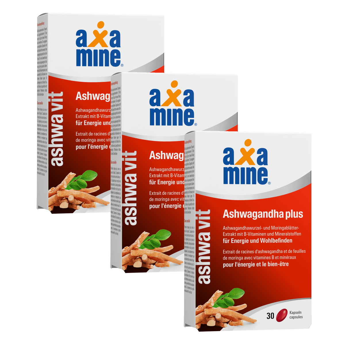 Axamine Ashwagandha 3x 30 Kapseln