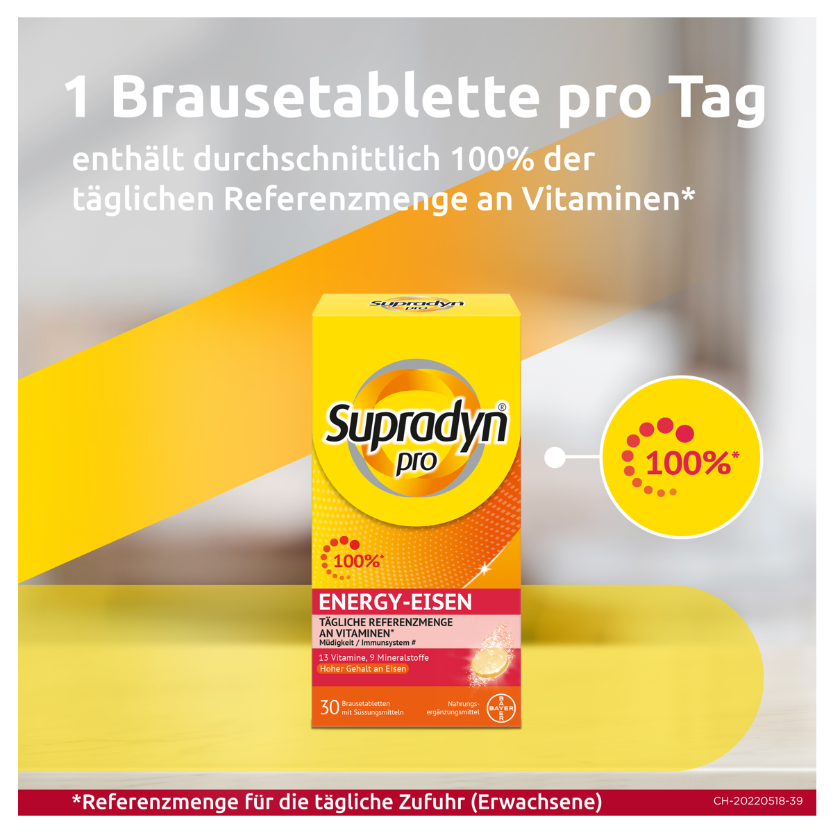 Supradyn Energy Eisen Brausetabletten 3x 30 Stück