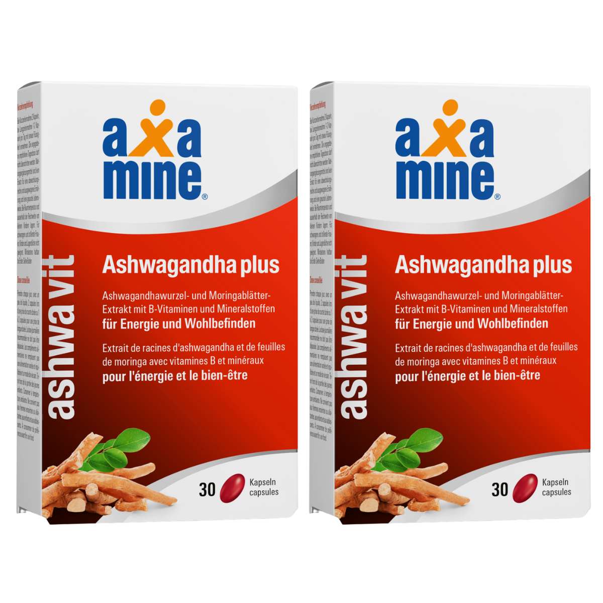 Aktion: Axamine Ashwagandha 2x 30 Kapseln