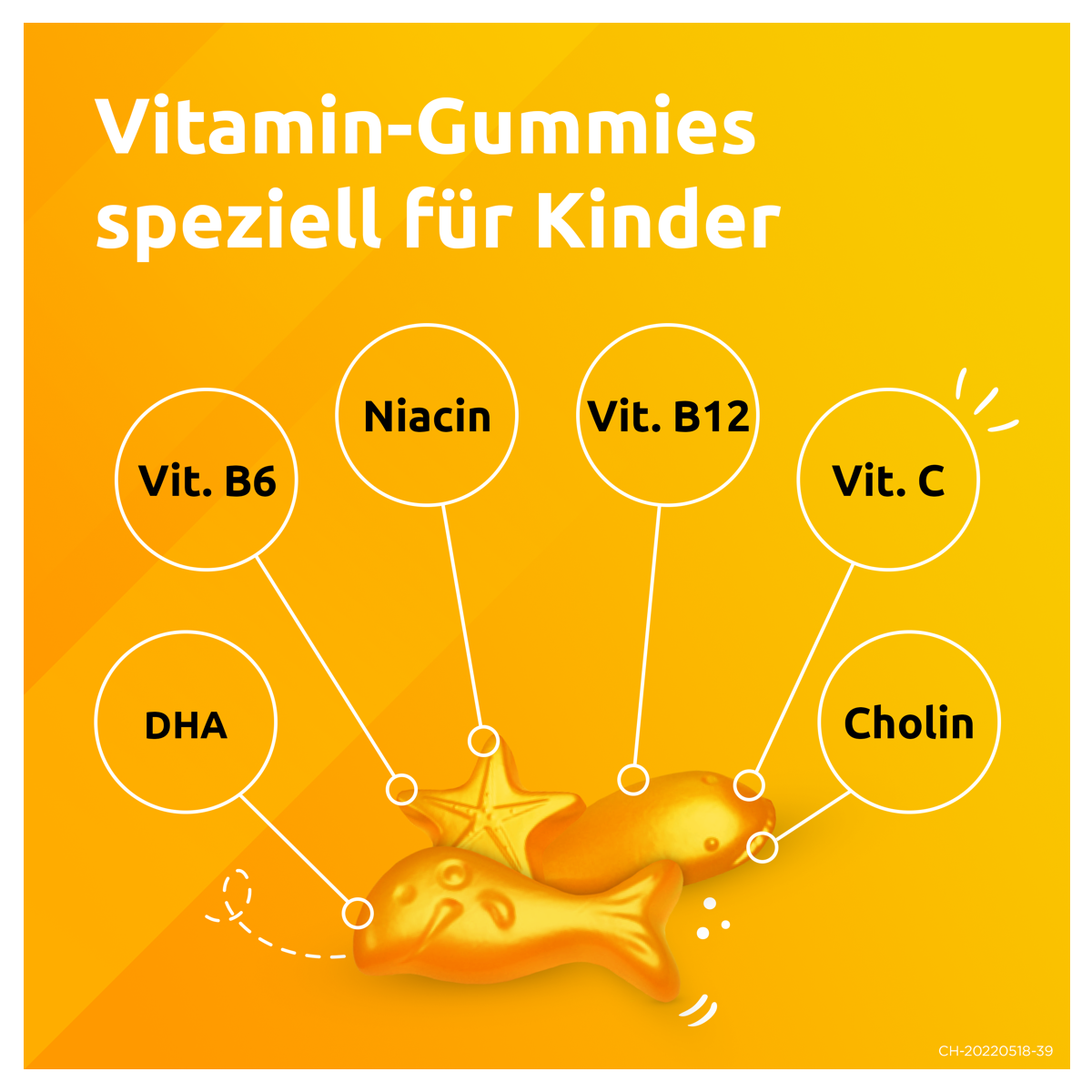 Supradyn Junior Gummies Vitamine, DHA und Cholin