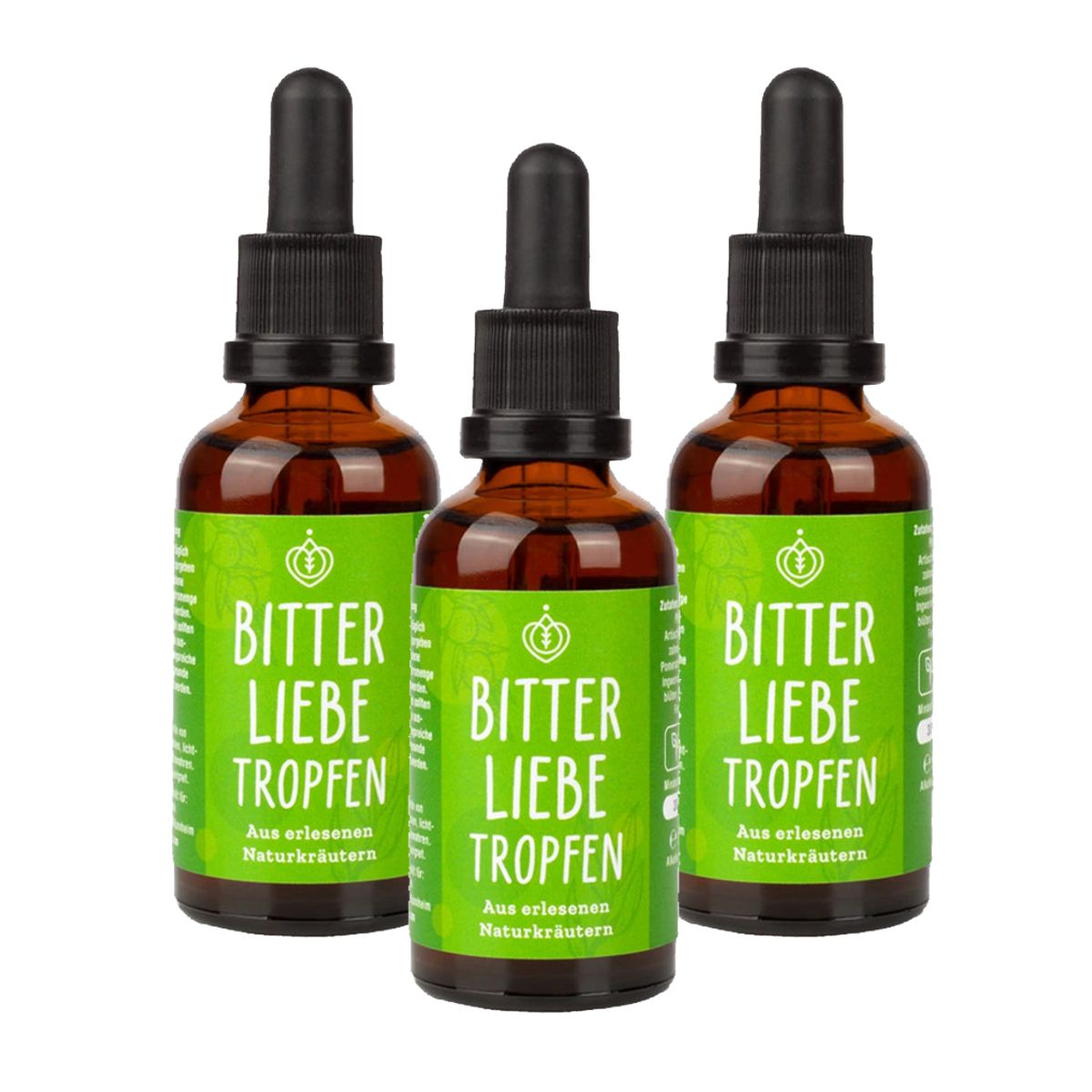 Bitterliebe Tropfen Flasche 3x 50 ml