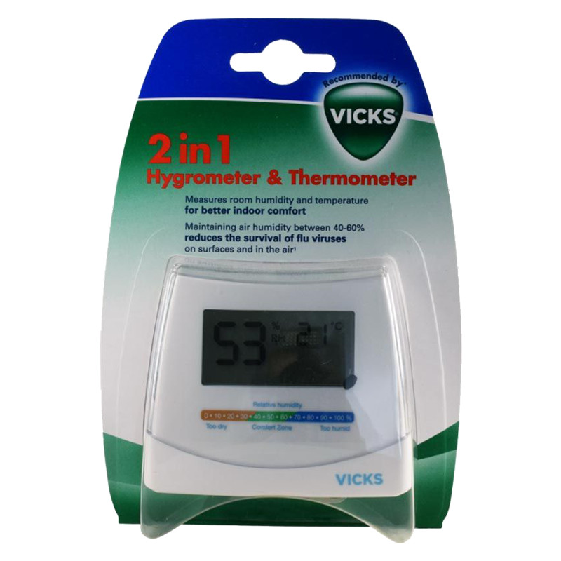 Vicks 2in1 Hygrometer & Thermometer V70EMEA