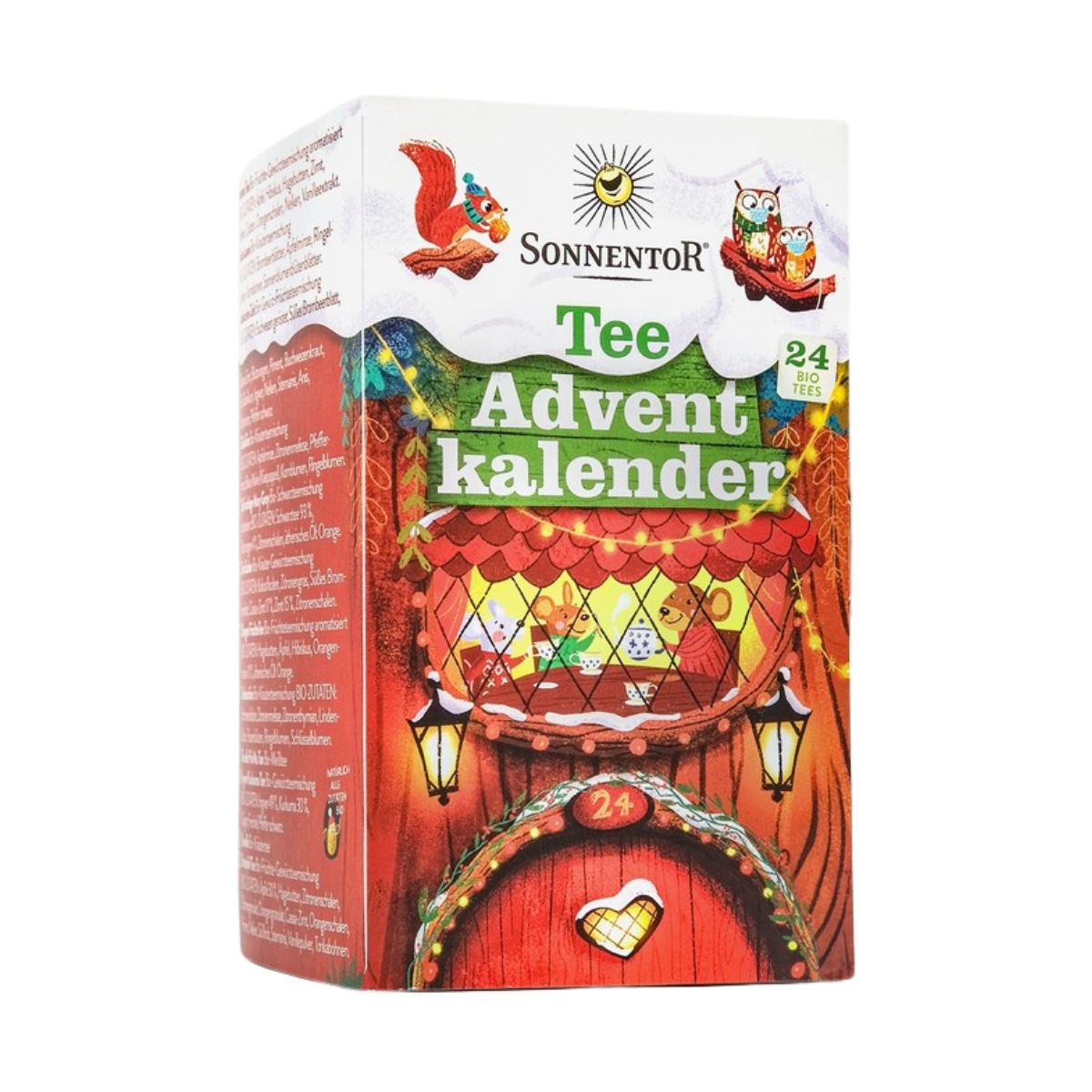 Sonnentor Adventkalender Tee Bio Beutel 24 Stück