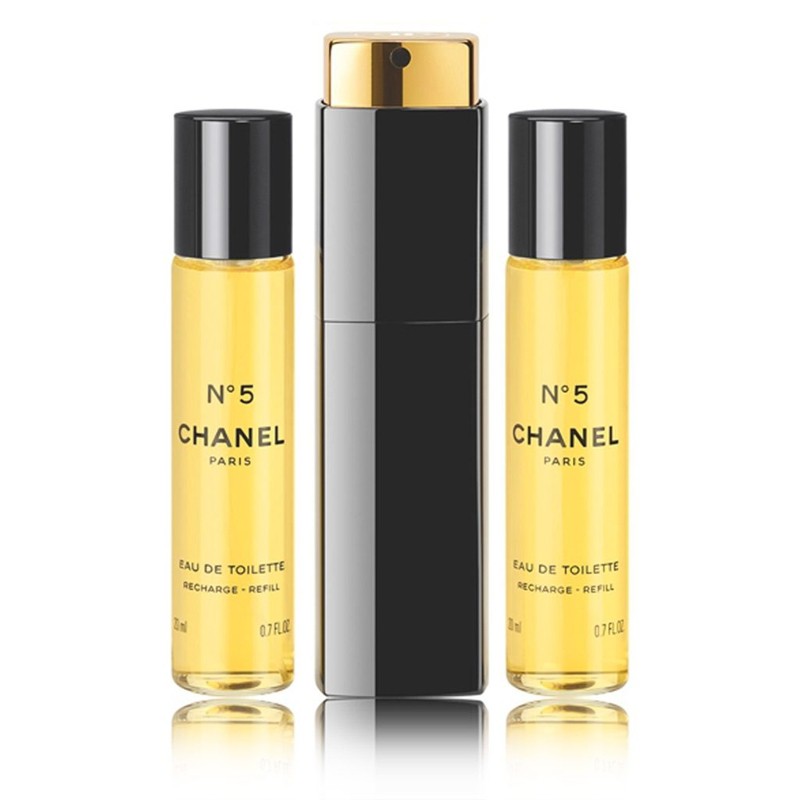 CHANEL N°5 Eau de Toilette Twist and Spray 3 x 20 ml