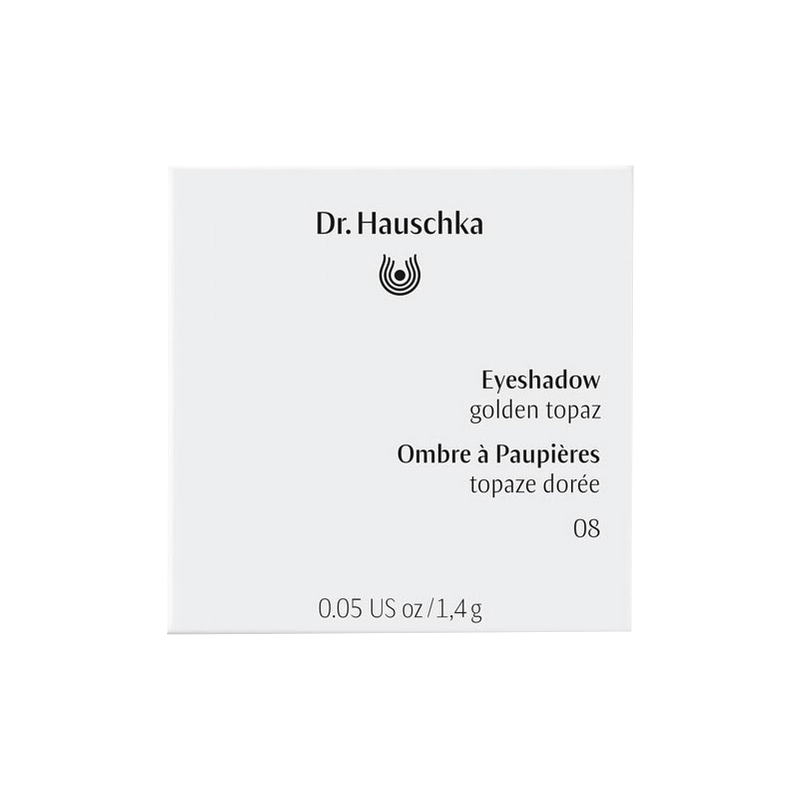 Dr Hauschka Eyeshadow 08 golden topaz 1.4 g Verpackung