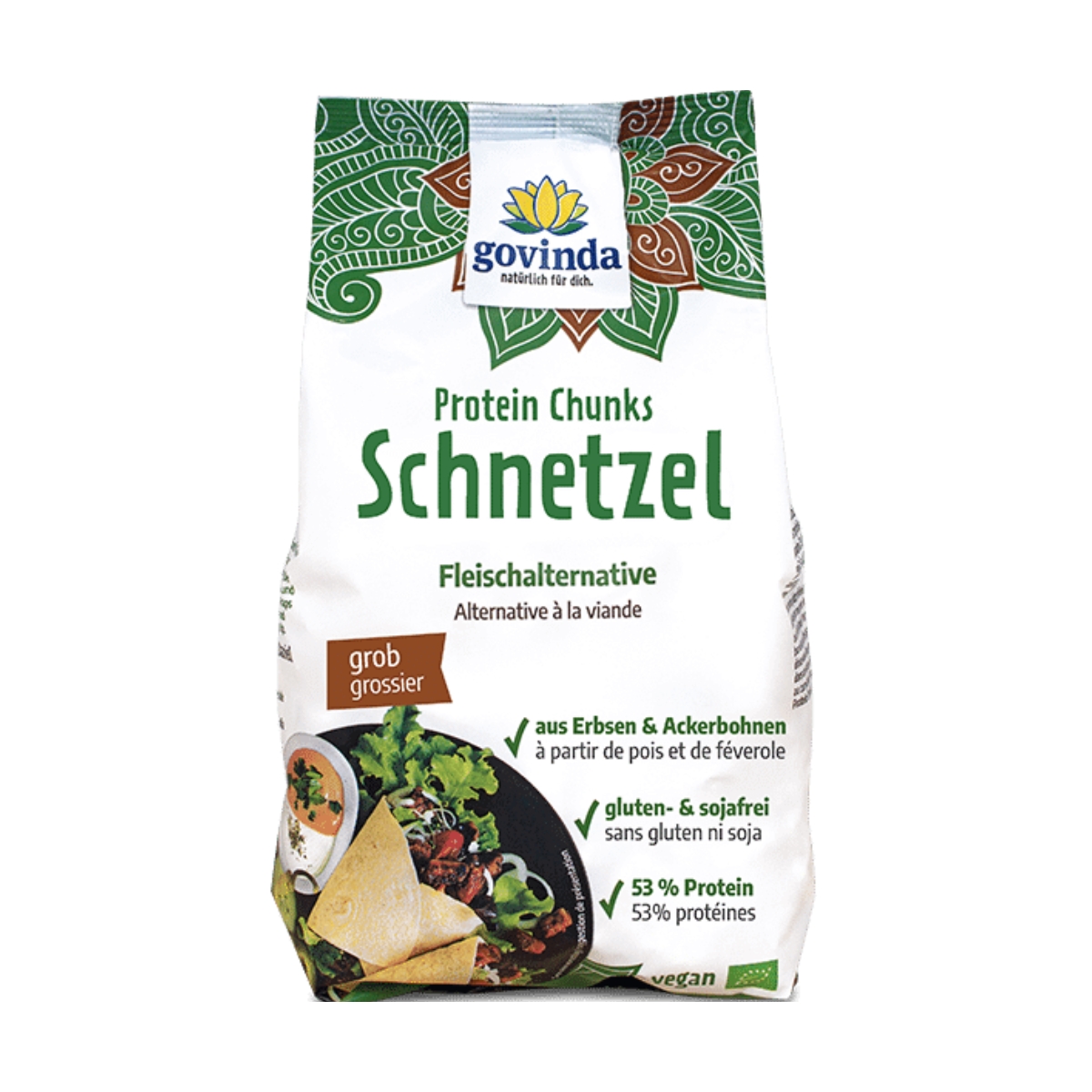 Govinda Protein Chunks Schnetzel 125 g