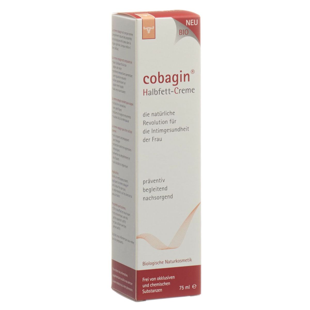 Cobagin Creme Dispenser 75 ml