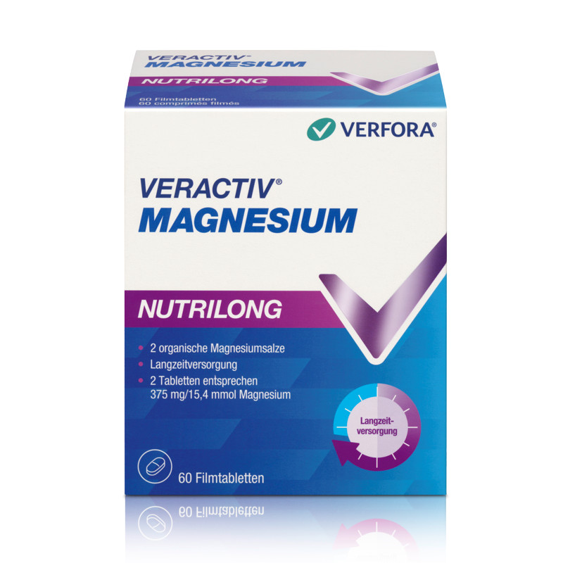 Veractiv Magnesium Nutrilong Tabletten 60 Stück