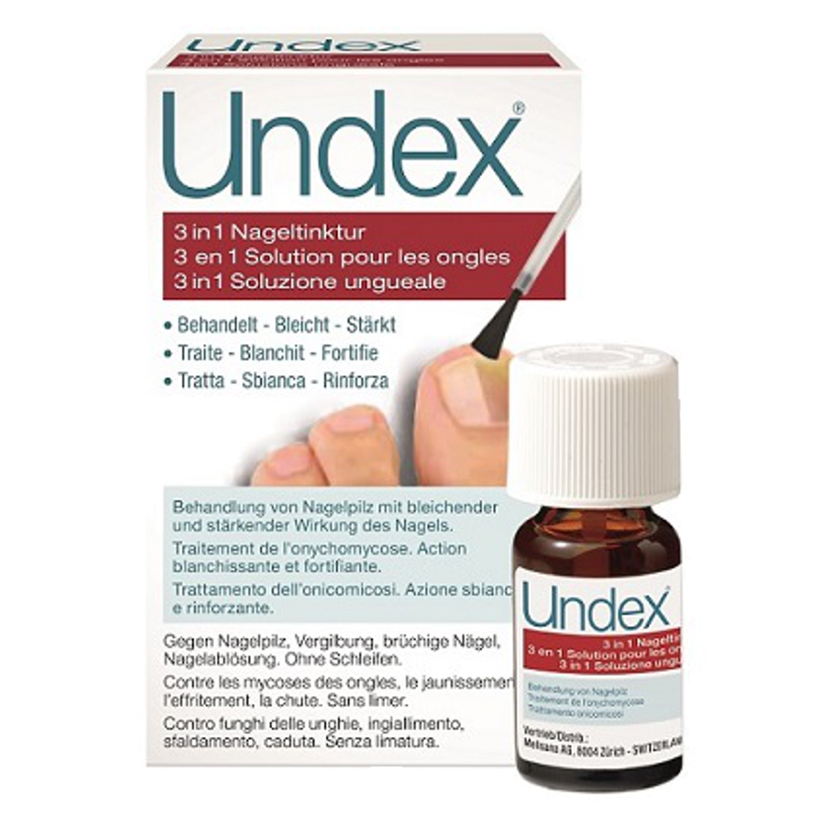 Undex 3 in 1 Nagelpilz-Lösung 7 ml