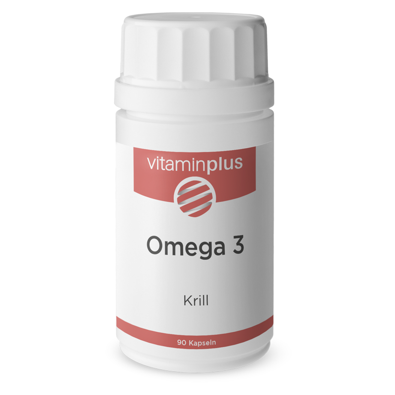 Vitaminplus Omega-3 Krill Kapseln 90 Stück