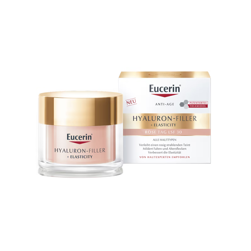 Eucerin Hyaluron-Filler + Elasticity Tagespflege Rose SPF30 50 ml