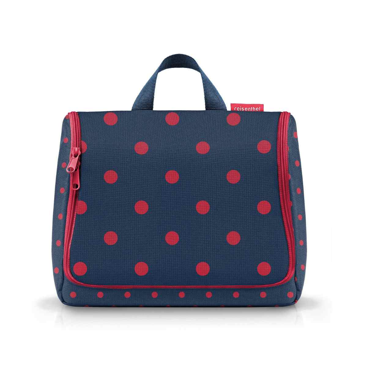 Reisenthel toiletbag XL red mixed dots