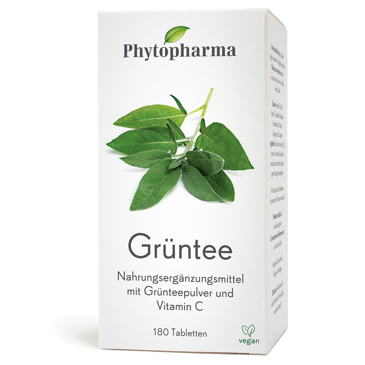 Phytopharma Grüntee Tabletten 180 Stück