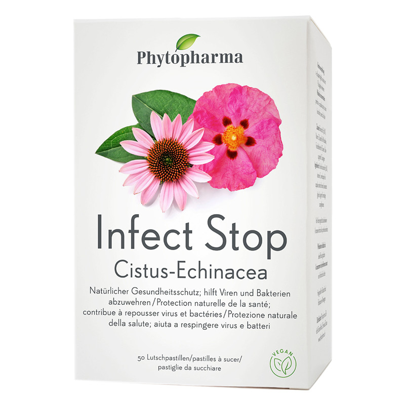 Phytopharma Cystus-Echinacea Lutschpastillen 50 Stück