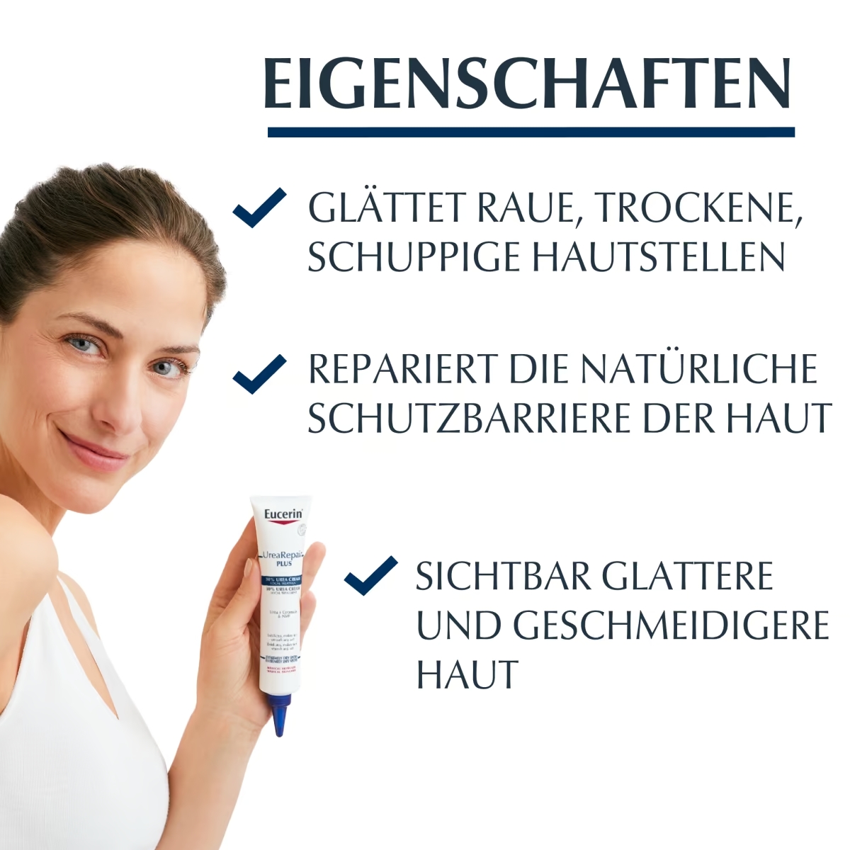 Eucerin Urea Repair Plus Creme 30% Tube 75 ml