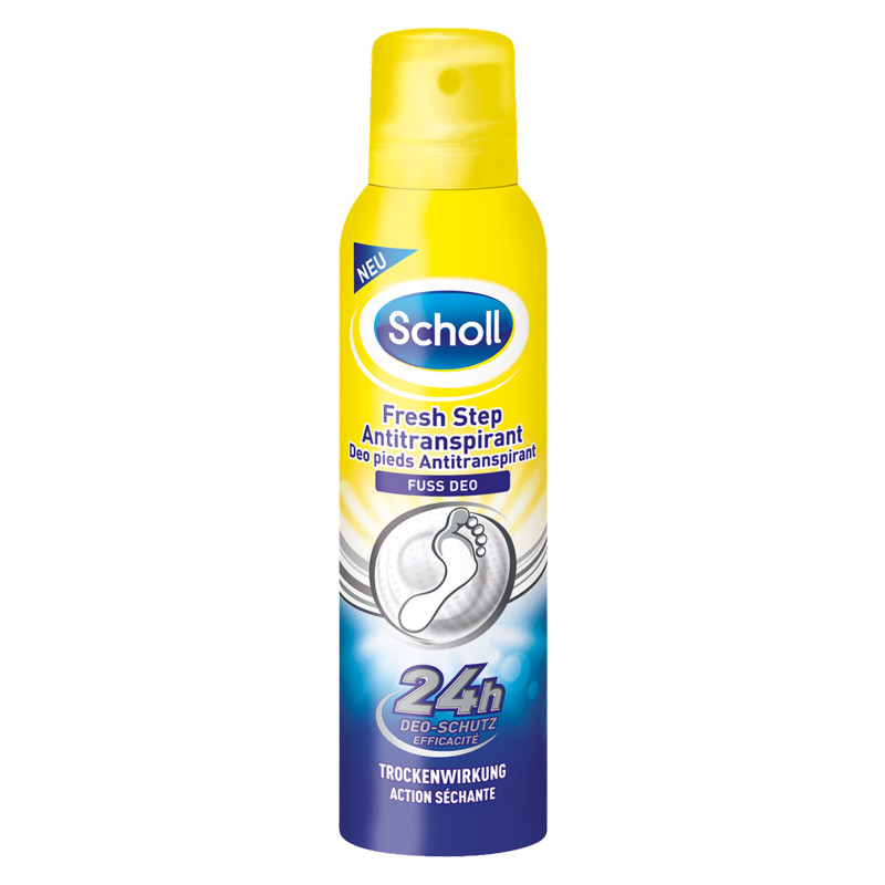 Scholl Fuss Deo Antitranspirant Aerosol Spray 150 ml