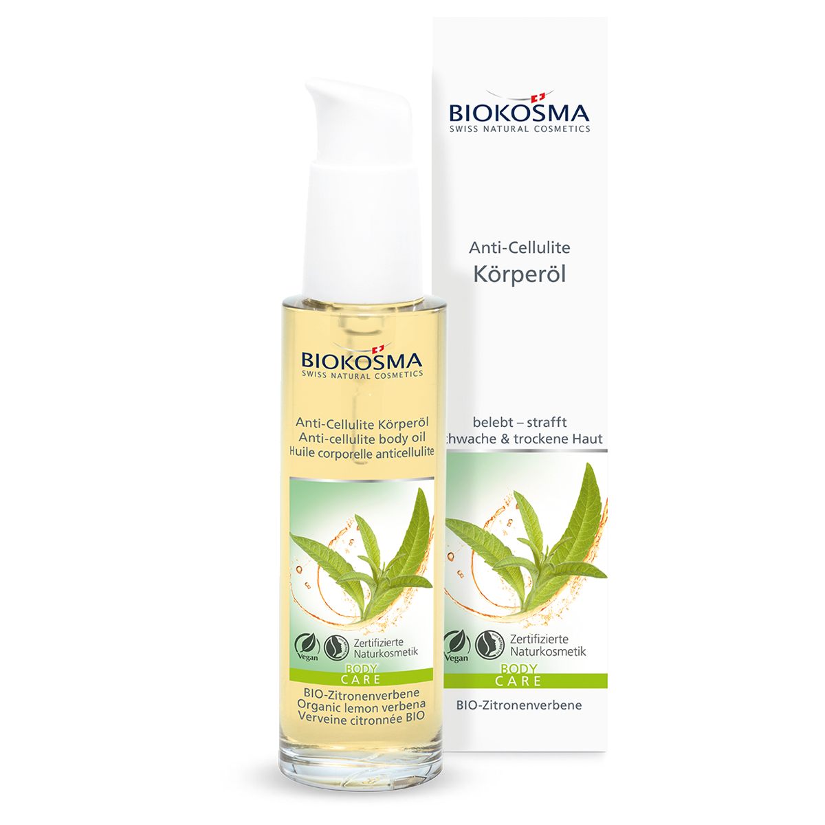 Biokosma Anti-Cellulite Körperöl BIO-Zitronenverbene 100 ml