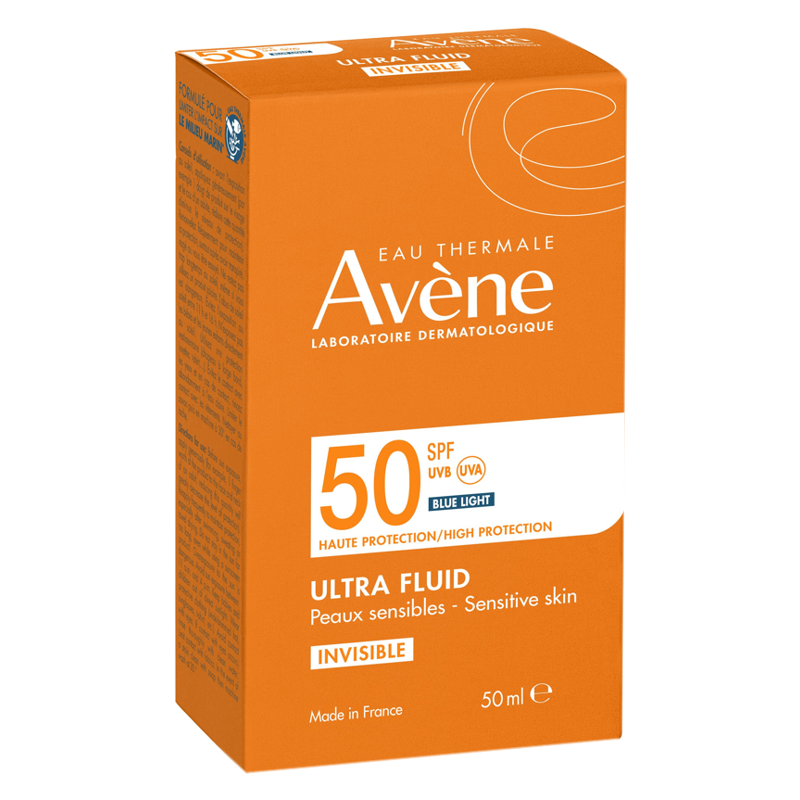 Avène Sun Ultra Fluid Invisible SPF50+ 50 ml