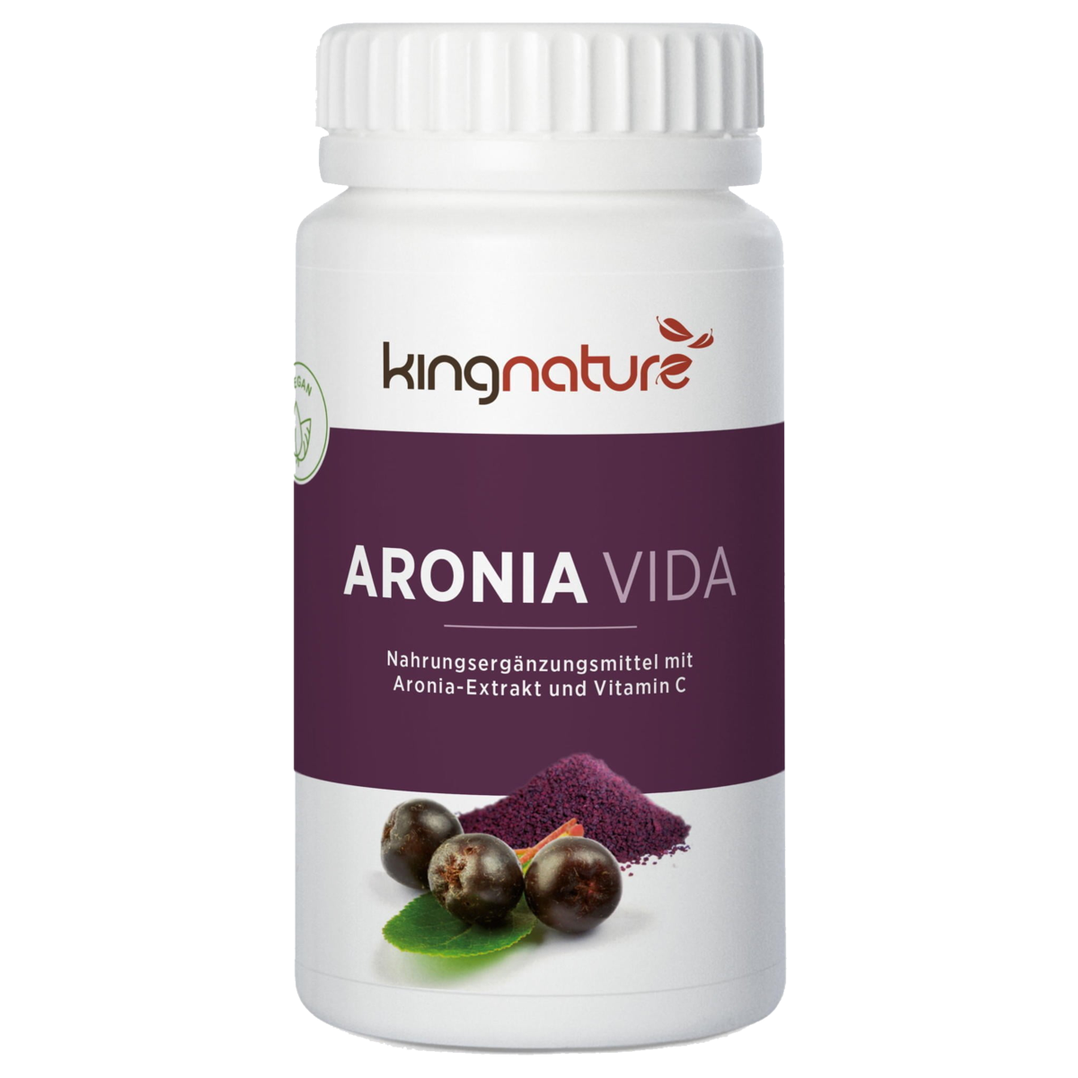 Kingnature Aronia Vida Extrakt 500 mg 100 Stück