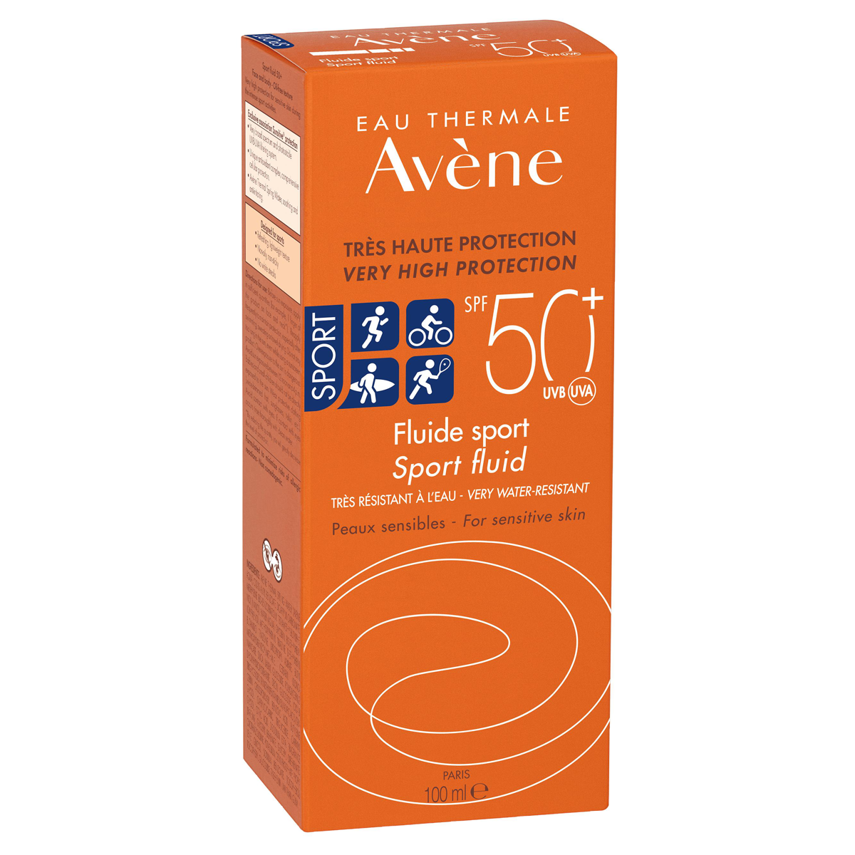 Avène Sun Sonnenfluid Sport SPF50+ 100 ml