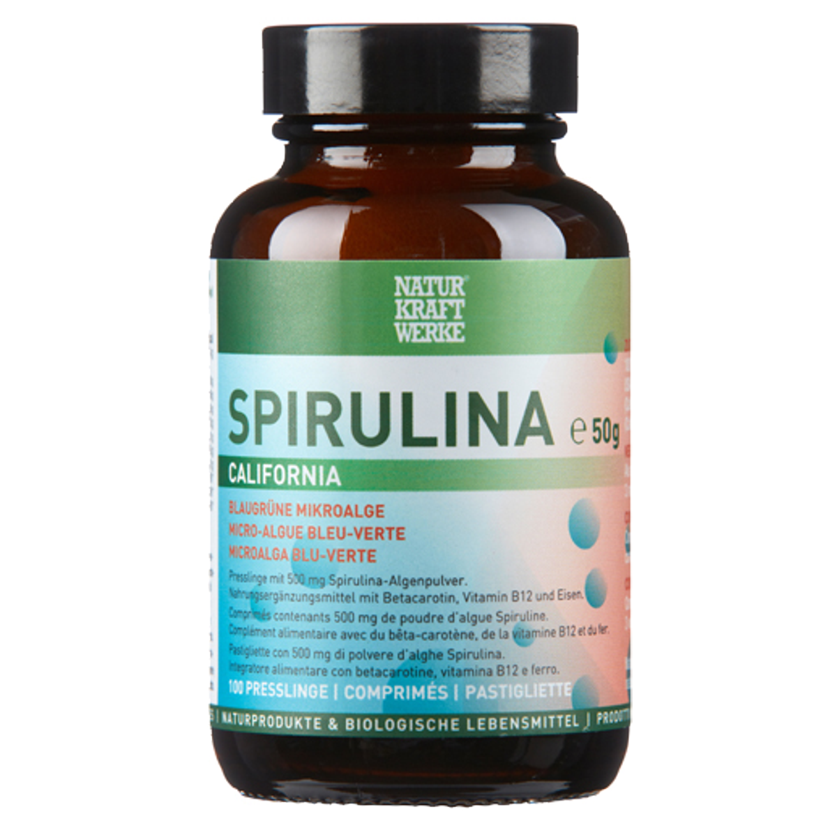 Naturkraftwerke Spirulina California Presslinge