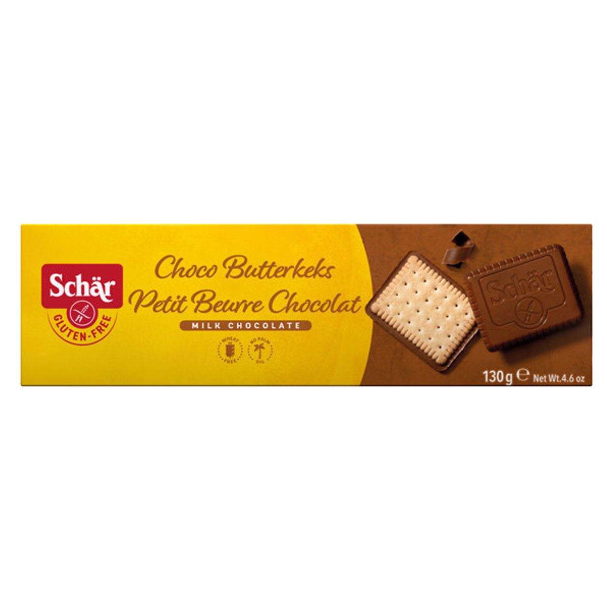 Schär Butterkeks Choco glutenfrei 130 g