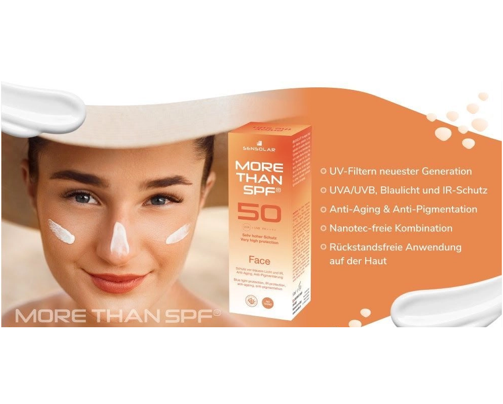 Sensolar more than SPF 50 Face Creme Anti-Aging 50 ml