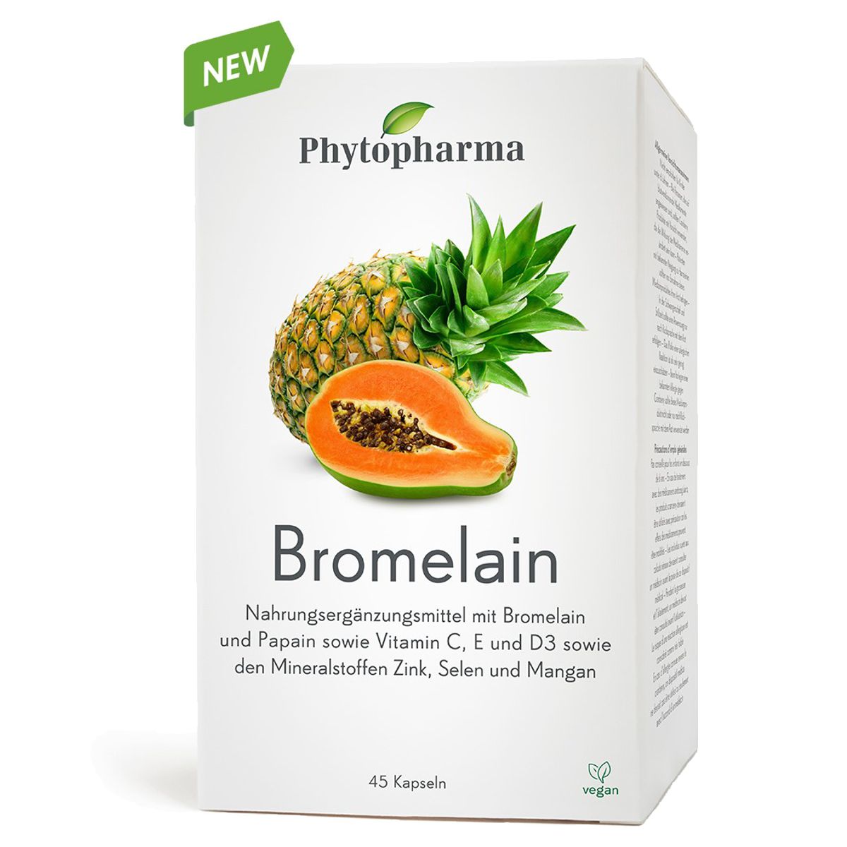 Phytopharma Bromelain Kapseln 45 Stück