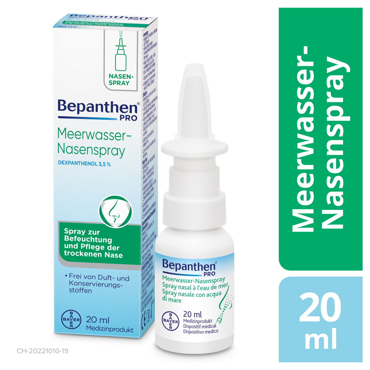 Bepanthen Pro Meerwasser-Nasenspray 20 ml