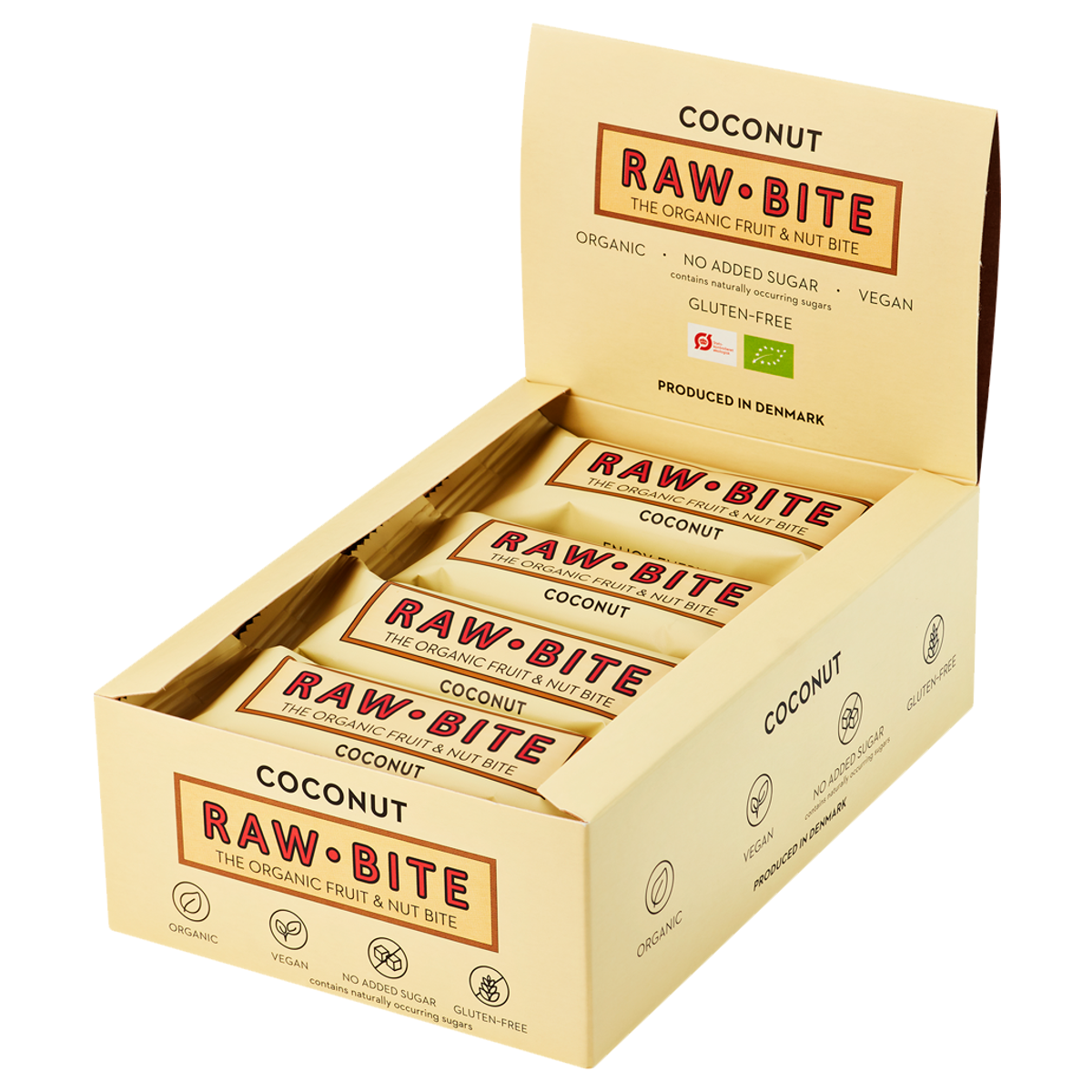 Raw Bite Rohkostriegel Kokosnuss 50 g