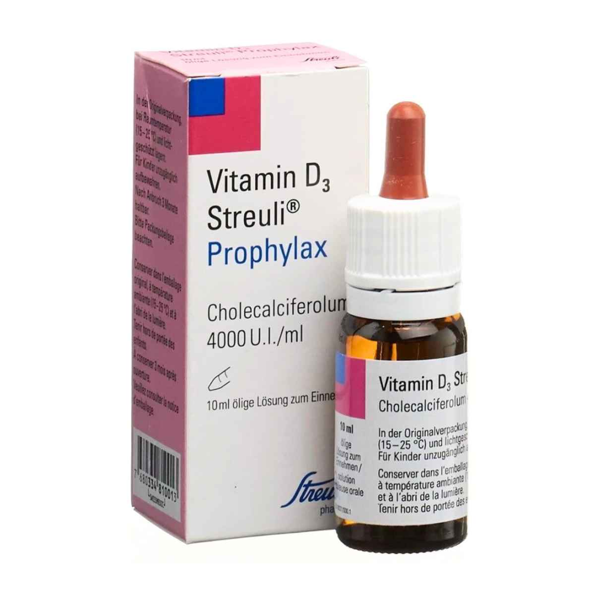 VITAMIN D3 Streuli 4000 IE/ml Prophylax Fl 10 ml