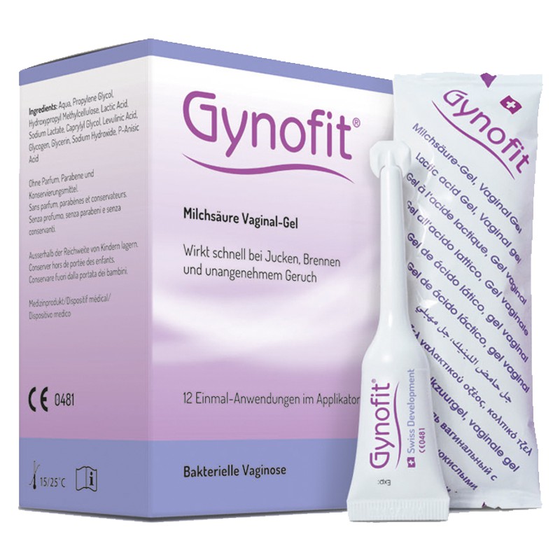 Gynofit Milchsäure-Gel Vaginalgel 12 x 5 ml