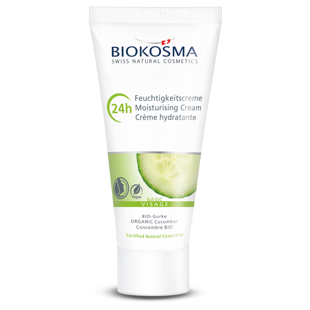 Biokosma Basic Visage 24h Feuchtigkeitscreme 30 ml