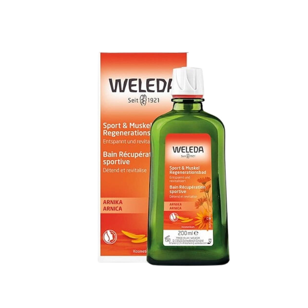 Weleda Sport & Muskel Regenerationsbad Arnika 200 ml