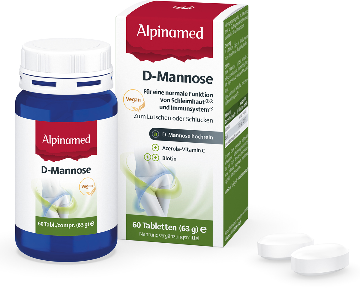 Alpinamed D-Mannose Tabletten 60 Stück