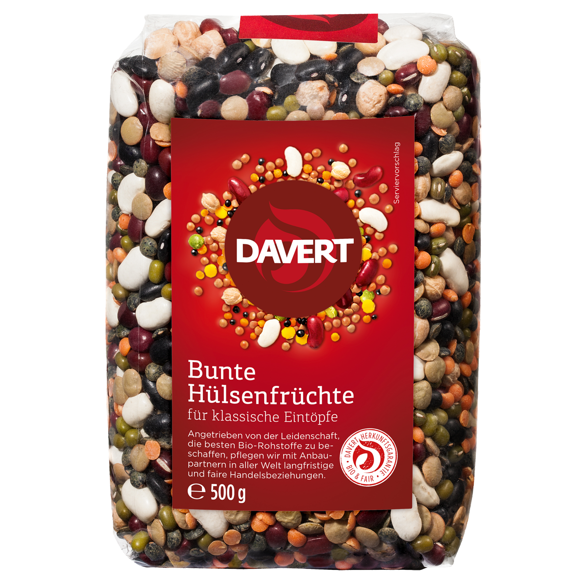 Davert Bunte Hülsenfrüchte 500 g