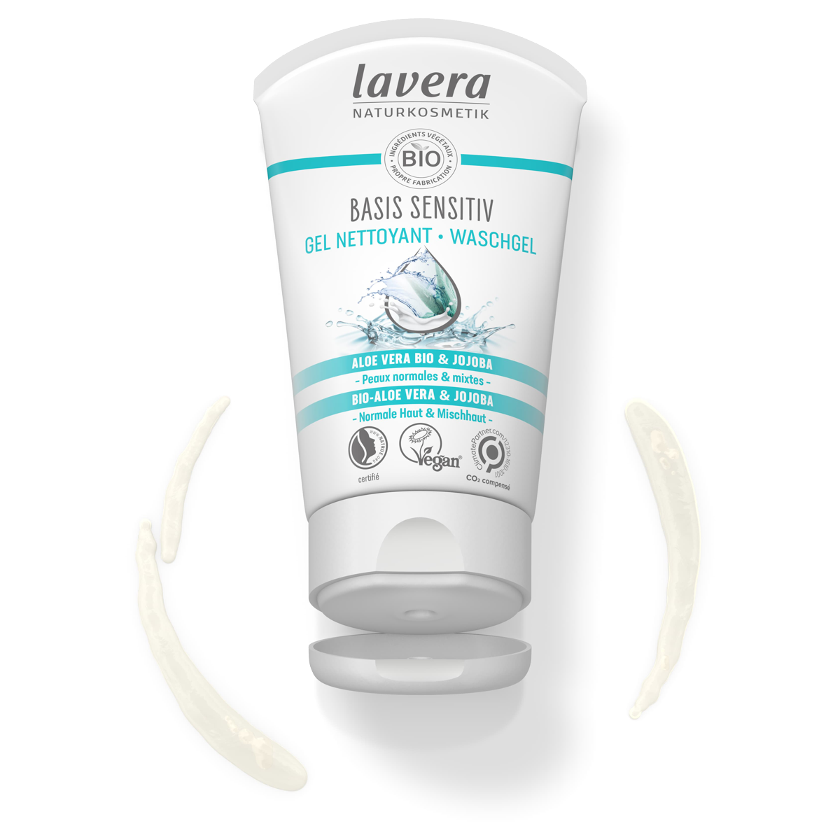 Lavera Waschgel basis sensitiv Tube 125 ml